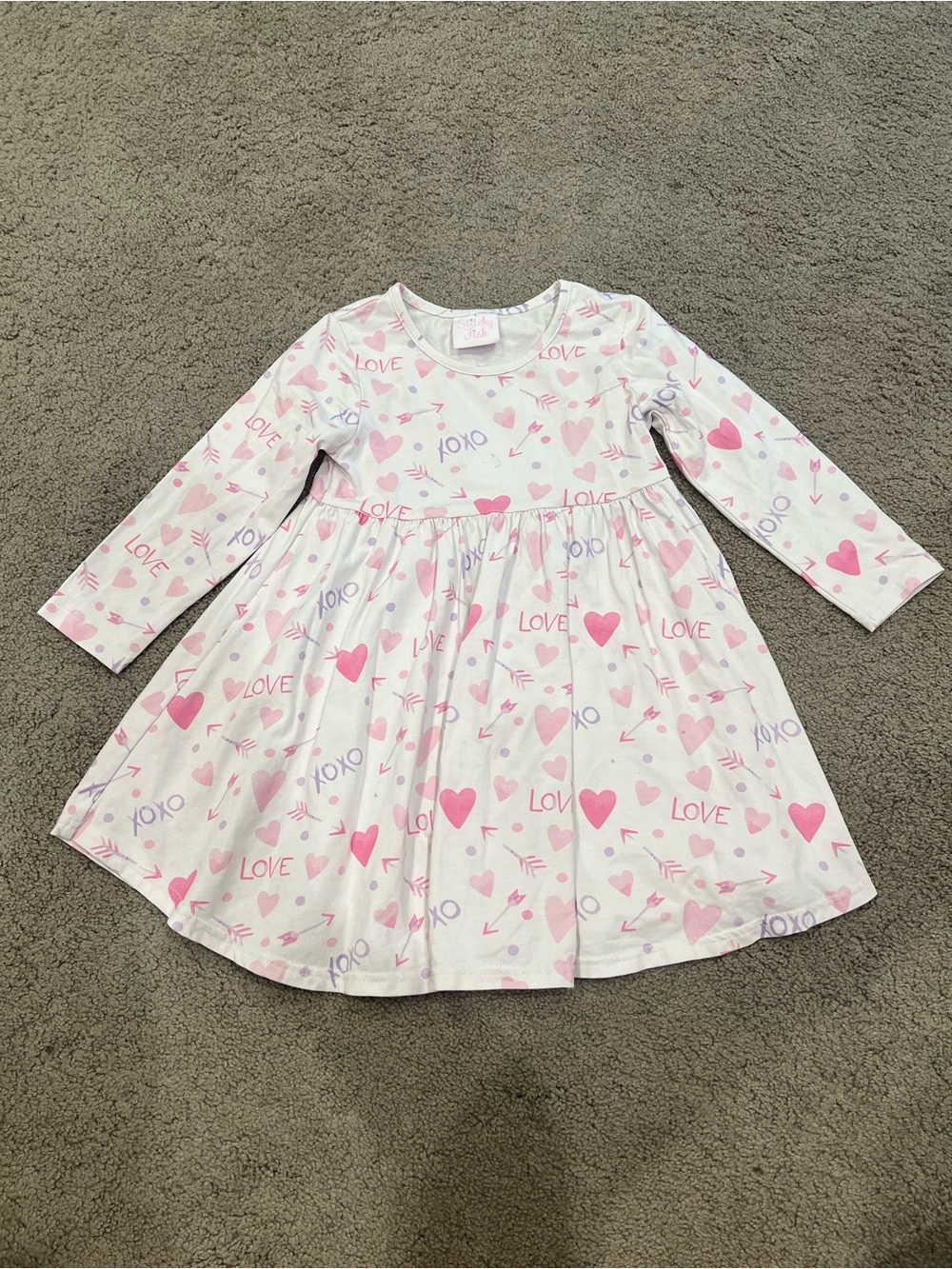 Stitchy Fish Xoxo Hearts Dress